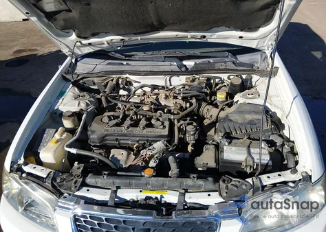 2001 Nissan Sentra Gxe from USA, damaged, VIN 3N1CB51D01L436554